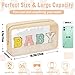 2 Pcs Chenille Letter Clear Makeup Bag Mama Baby Pouch, Mama Baby Hospital Duffle Bag Clear Diaper Bag Organizing Pouches with Zipper, Travel Baby Toiletry Bag Nylon Cosmetic for Women Girl(MAMA+BABY)