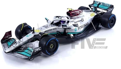 Miniatura 2 de 118th Neumáticos de lluvia Mercedes-AMG Petronas F1 W13 Lewis Hamilton Monaco GP 2022