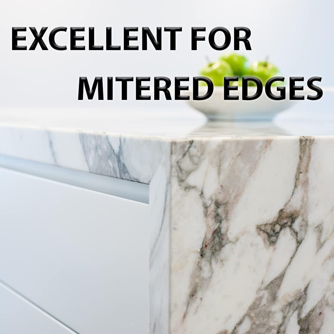 LamLock RocketGel - 25 Minute Stone Epoxy for Granite, Quartz, Marble, Tile - Easily Fix Chips, Fill Cracks, Repair Defects and Restore Countertops and Tile - 