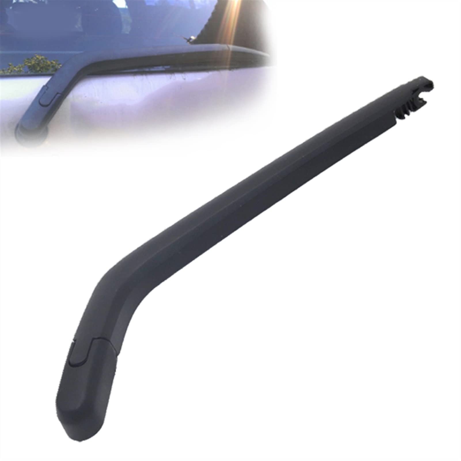 Limpiaparabrisas trasero de 12" con barrido silencioso para Toyota Auris de 2006 a 2012