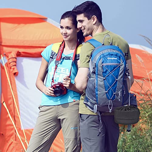 Image of NILKANTH Camping Cookware Outdoor Kettle Pot Pan Utensil Backpacking Out Bag Cooking Picnic Cookset for 2 Person (Green)