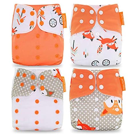 Couches lavables HahaGo 4PCS Cover
