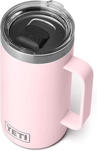 Miniatura 9 de YETI Rambler - Taza de acero inoxidable aislada al vacío con tapa MagSlider, 24 onzas
