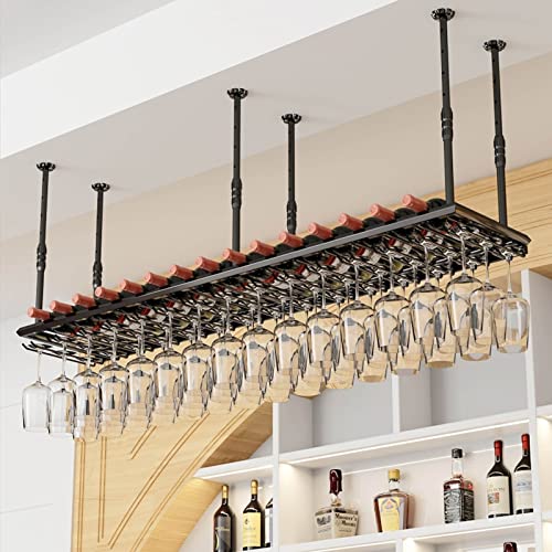 Support de rangement de vin suspendu pour armoire de cuisine