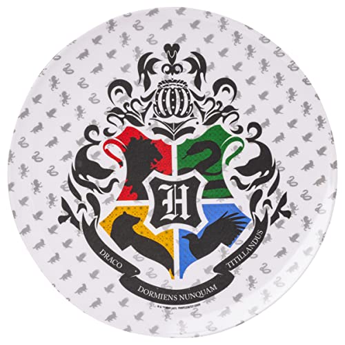 Harry Potter Hogwarts Crest 10-Inch Melamine Dinner Plates | Set Of 4 #TOP1