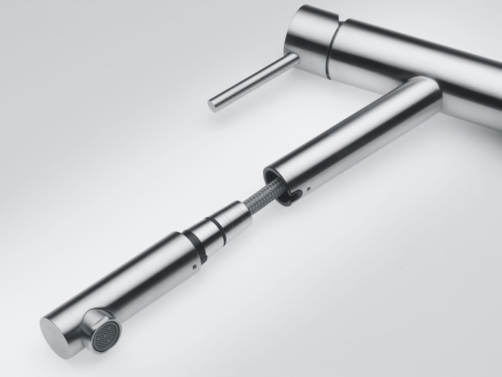 FRANKE; Robinet de cuisine Orbit Pull-Out (115.0569.461); Couleur : inox