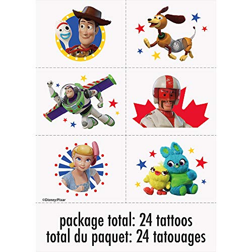 Unique Industries Disney Toy Story 4 Movie Tattoos