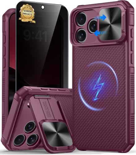 Image of Magnetic for Phone 18 Pro Case with Privacy Screen Protector