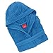 Gabel Accappatoio Adulto, 100% Cotone, Blu Elettrico, Taglia XXL