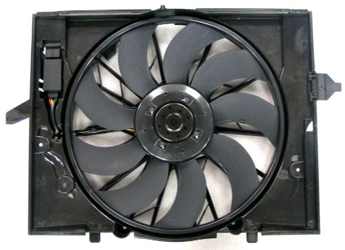 DEPO 344-55017-000 Replacement Engine Cooling Fan Assembly (This product is an aftermarket product. It is not created or sold by the OE car company)