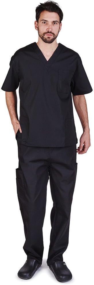 Comfortable Fit Men's Workwear Uniform 8 Pocket Top and Pant Set