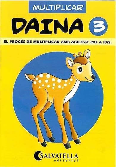 Quadern de Matematiques Daina 3 Multiplicacio