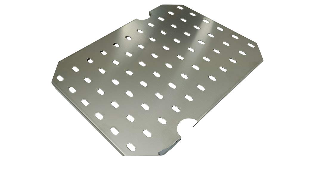 SARO HD 100 Calentador de salchichas de acero inoxidable, con rejilla y luz indicadora, mantiene las salchichas calientes, temperatura hasta 110 °C, 230 V, 1 kW