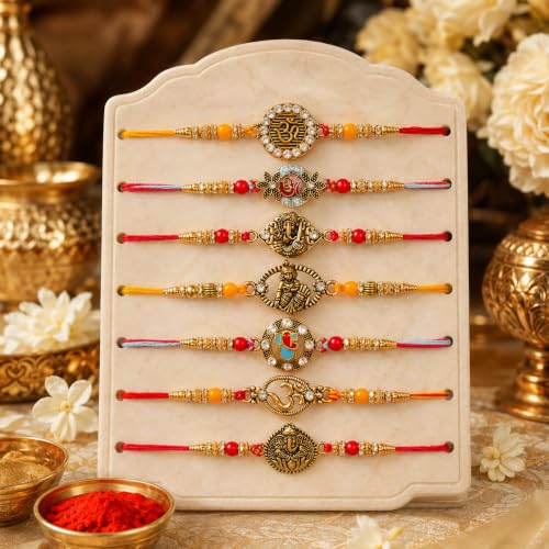 Image of Dreamica Rakhi For Brother, Designer Rakhi Set for Brother