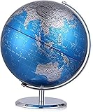 Globo terráqueo para niños, Globos interactivos geográficos educativos de Escritorio para niños, Juguetes educativos/Suministros de Oficina, ()