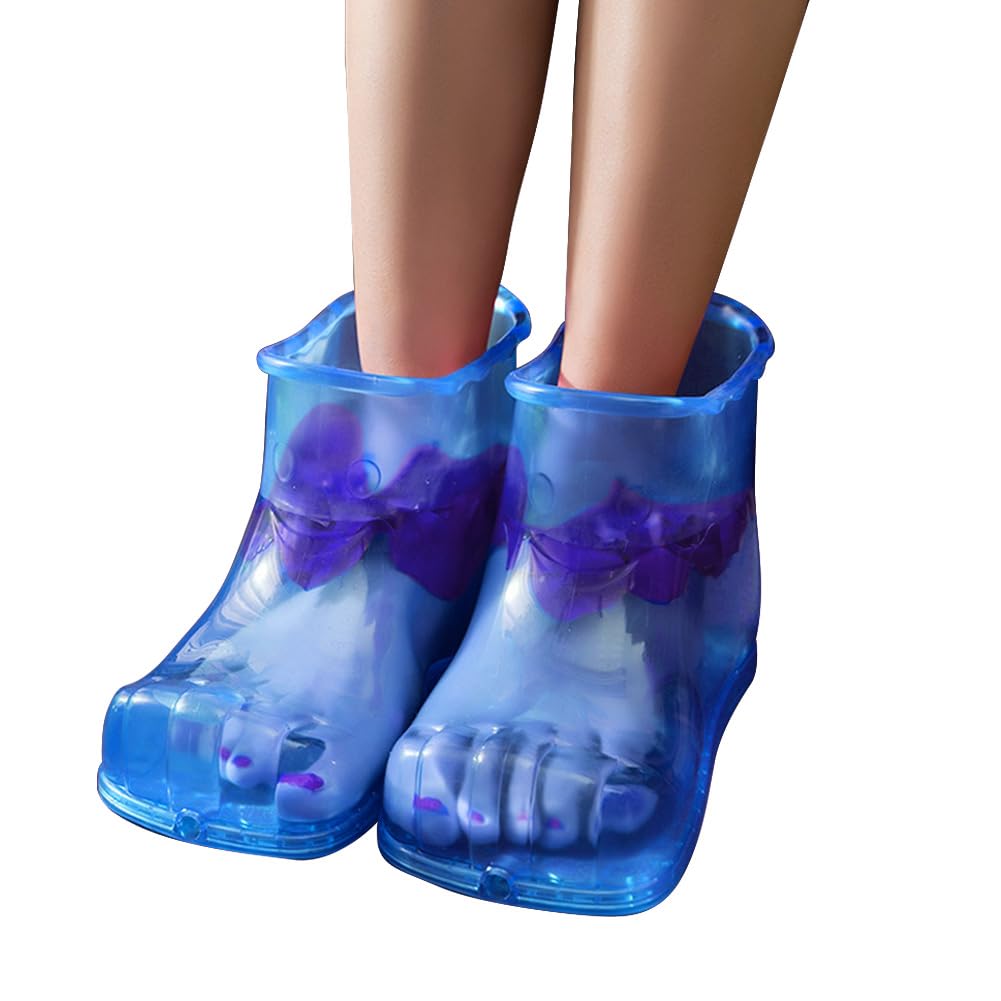 Massage Foot Bath Shoes, Foot Soaking Bath Basin, Portable Hook-Type Foot Soaking Tub, Movable Pedicure Foot Tub for Thermal Massage to Promote Blood Circulation