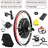 LOYALHEARTDY 20" Rear Wheel Hub Electric Bike Conversion Kit, 48V 1000W E-Bike Powerful Hub Motor Kit with SW-810LED Display Waterproof Wire Rear Wheel Hub Assembly Motor Kit (US Stock) #1