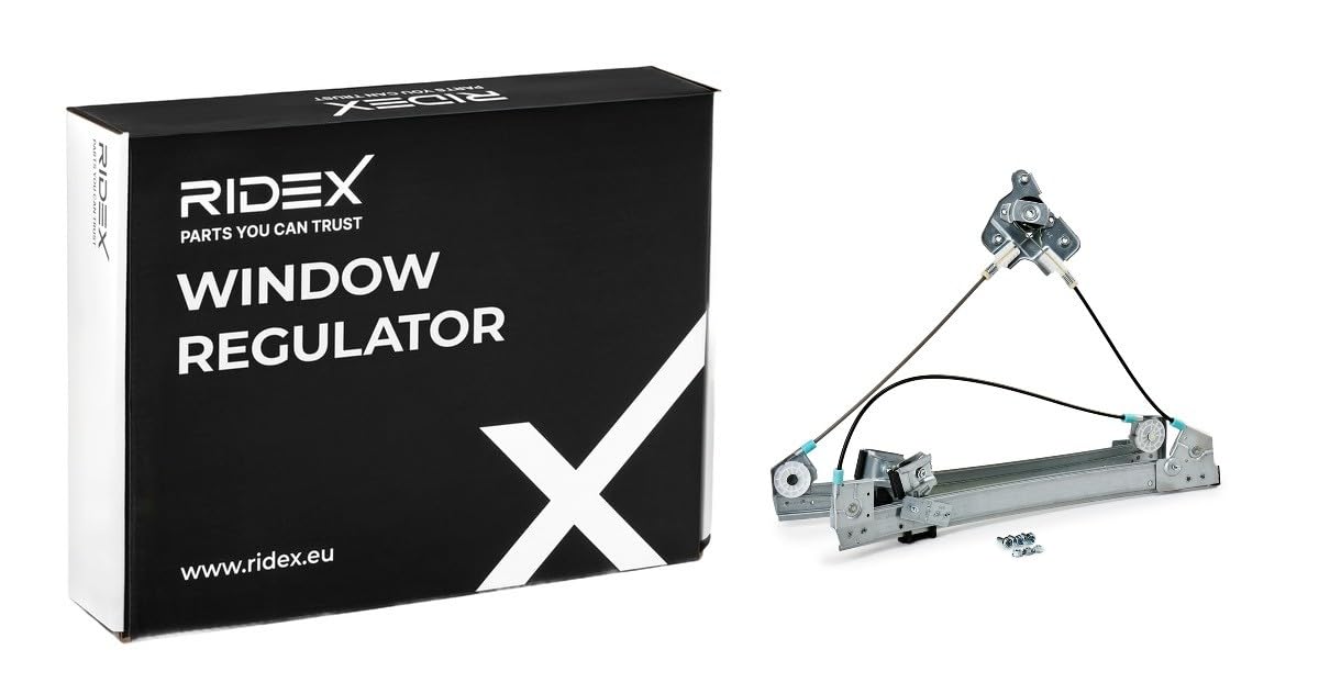 RIDEX 1561W0032 Elevalunas eléctrico Delante, Derecha sin electromotor Compatible con VW Polo V Hatchback 6R1, 6C1