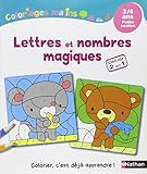  Coloriages Malins - Lettres et nombres magiques PS