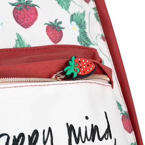 Grupo Erik Ana Marin Backpack, Red, 37 x 33 x 12 cm - Image 4