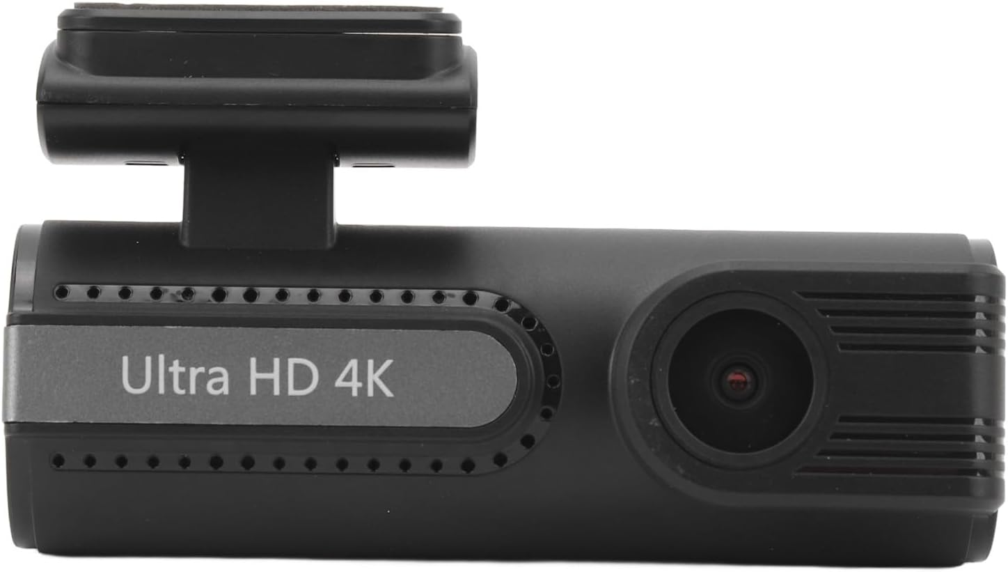 Dash Cam 4K Front and 1080P Rear Dash Cam G Sensor 24H Parking Monitoring Loop Recording APP Control with 170Wide Angle