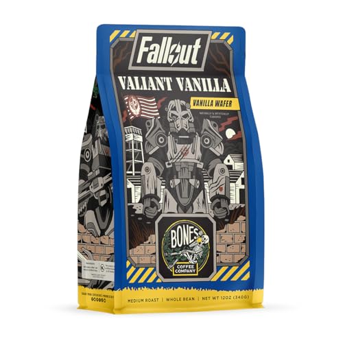 Bones Coffee Fallout Valiant Vanilla Coffee 12oz