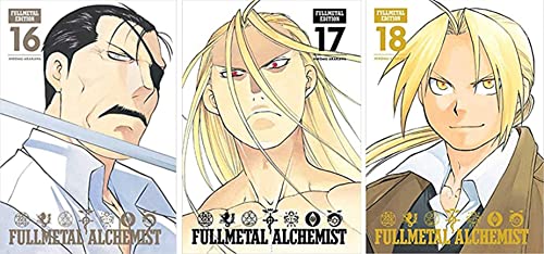 Image of Fullmetal Alchemist: Fullmetal Edition Manga 9-book Set Vol. 10-18 by Hiromu Arakawa