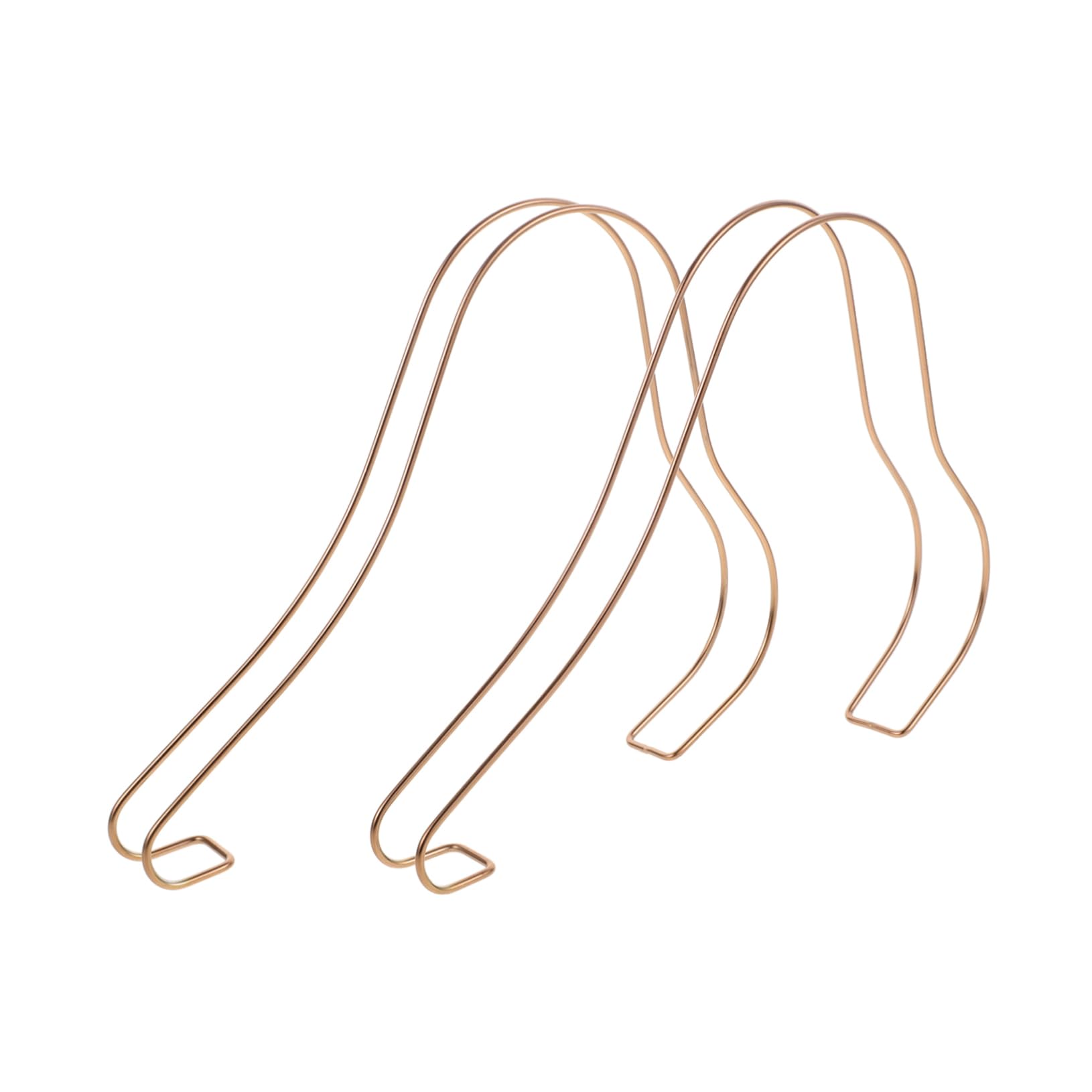 VALICLUD Edelstahl Schuhformhalter 2 Stück Schuhstützen für Sandalen und Hochhackige Schuhe Schuhaufsteller für Schuhpräsentation im Einzelhandel und Schuhregale Verformt Schuhe