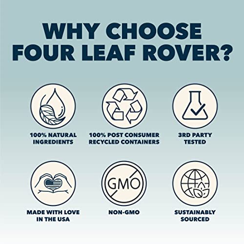 Four Leaf Rover: Yeast Guard - Dog Gut Health Probiotics Support Powder - Organic Herbs For Flora And Immune Support - 7 To 60 Day Supply, Depending On Dog’s Weight - Vet Formulated - For All Breeds #TOP4