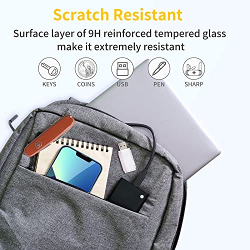 Image of UNBREAKcable Tempered Glass Screen Protector Compatible with iPhone 12 Mini (5.4 Inch) | 9H Tempered Glass Screen Guard | HD Clear Full Coverage | Anti-Smudge & Anti-Fingerprint | Easy Install Kit | Scratch Resistant | Pack of 2