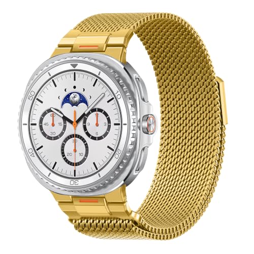 Samsung Galaxy Watch 9 8�p�~���l�[�[���[�v �o���h/ 8 �N���V�b�N 40mm 44mm 46mm | ���ȃ��^�����b�V���X�g���b�v�A���C�X�e�����X�X�`�[�����X�g�o���h Samsung Galaxy Watch 9/ 8 /Gal