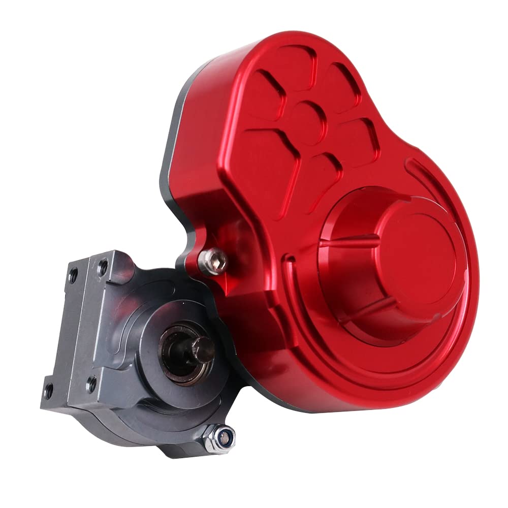 RC Auto Ingranaggi in Metallo RC Centro Scatola Ingranaggi per AX10 SCX10 1/10 RC Crawler Parti di Cuscinetti Auto Accessori di Aggiornamento