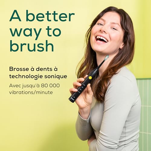 Brosse à dents électrique BEURER SC 30 80000 oscillationsmin 4 modes de brossage jaune - vue 3