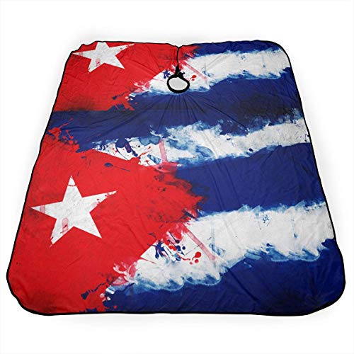 Capa de barbería VERTEX&KAIBIN con diseño bandera Cuba miniatura 3