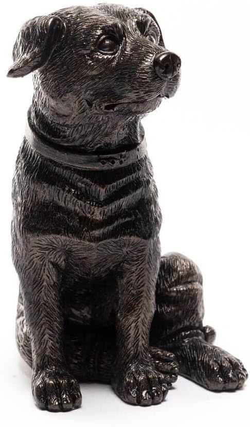 Potty Feet Staffordshire Bull Terrier Figures Plant Pot Feet Planter Riser - Pot Support Feet - Handmade Yard Art Ornaments - 3pcs