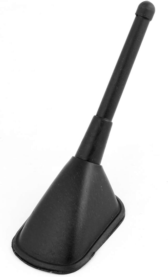 Universal Vehicle Car Decorative Antenna Black Plastic Adhesive Base Decor Dummy Antenna