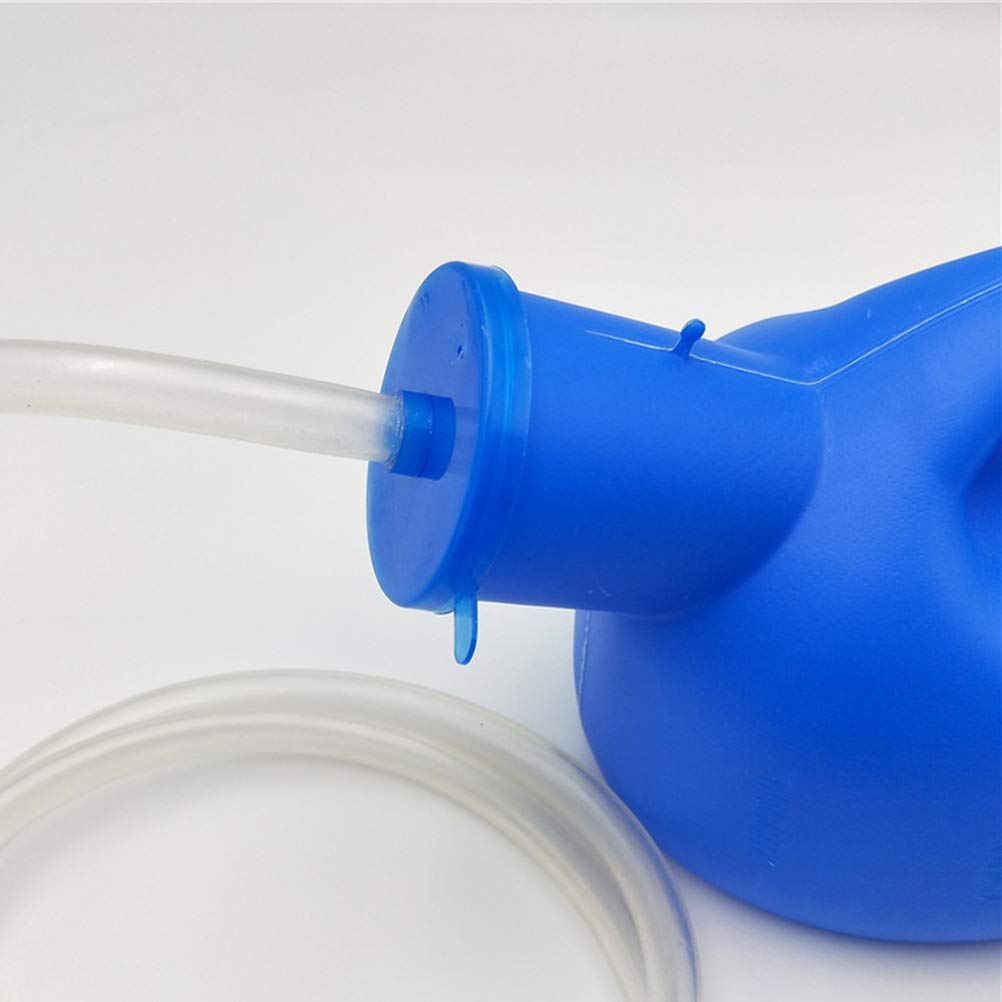 Bottiglia di Orinatoio Portatile per Uomini e Anziani con un Coperchio e Imbuto, 1000ml di Plastica Spessa Viaggio in Plastica per Uomini e Donne Ospedale Campo Auto Bottiglia di Orinatoio Portatile per Uomini e Anziani con un Coperchio e Imbuto, 1000ml di Plastica Spessa Viaggio in Plastica per Uomini e Donne Ospedale Campo Auto