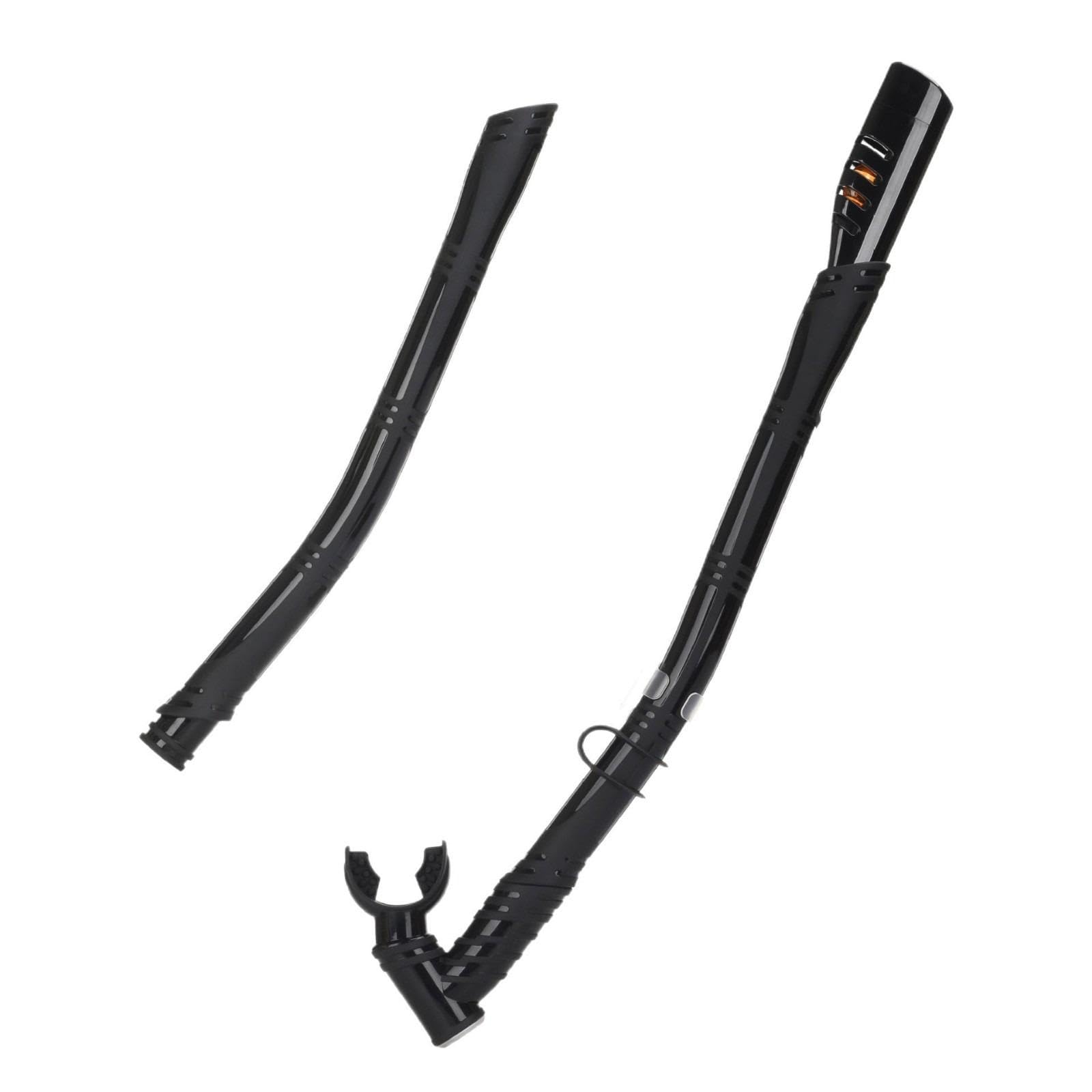 Oshhni Tubo de respiración extendido para Buceo con esnórquel, para Entrenamiento de natación, Longitud Ajustable para Deportes acuáticos de y