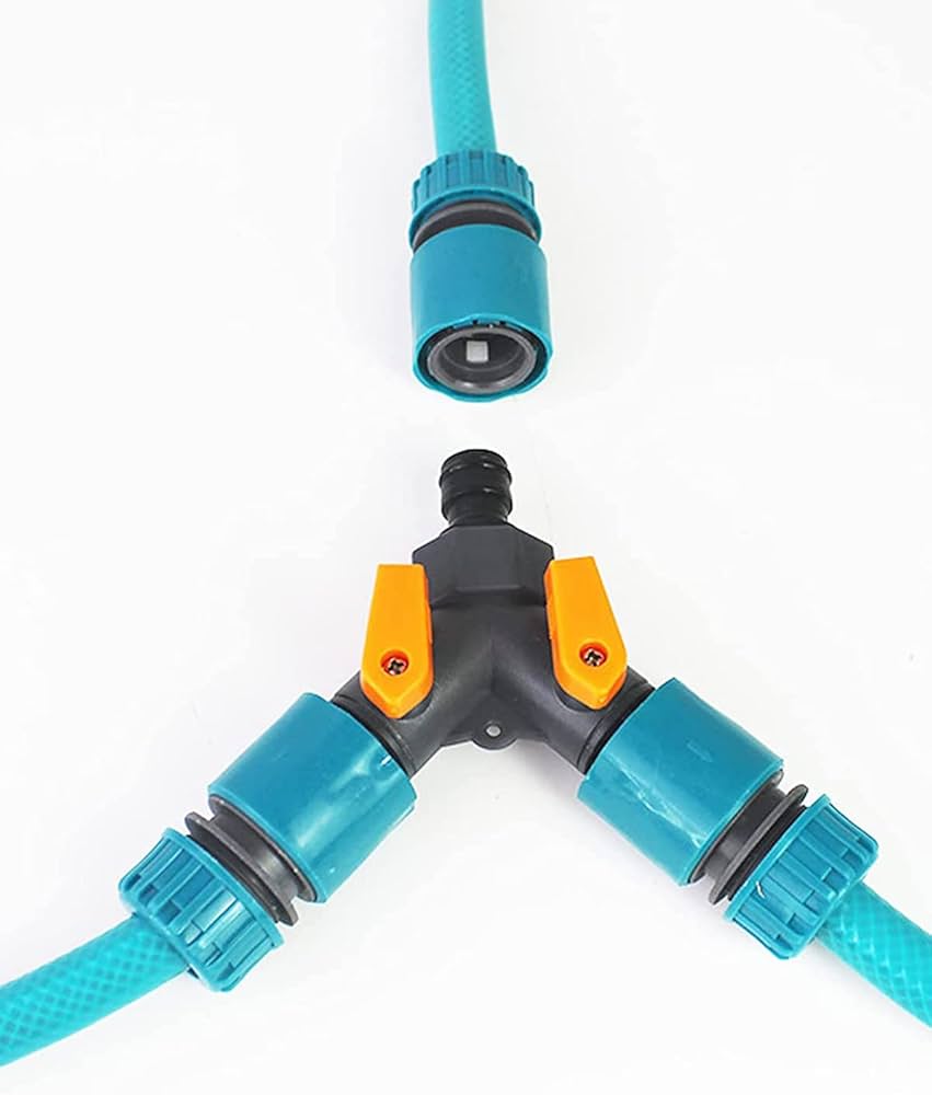 Amazon.co.jp: 分岐蛇口コネクター 散水用具 蛇口 Y型 散水コネクタ
