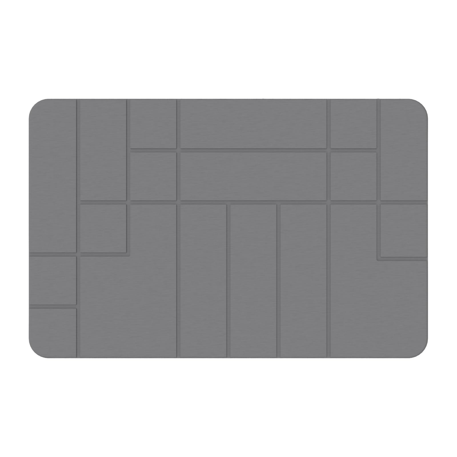 WEILWH Mat, Large Bathroom Alipstip and Highly Absorbent Quick Drying Floormat, Quick Drying Slip Slip Bathroom
