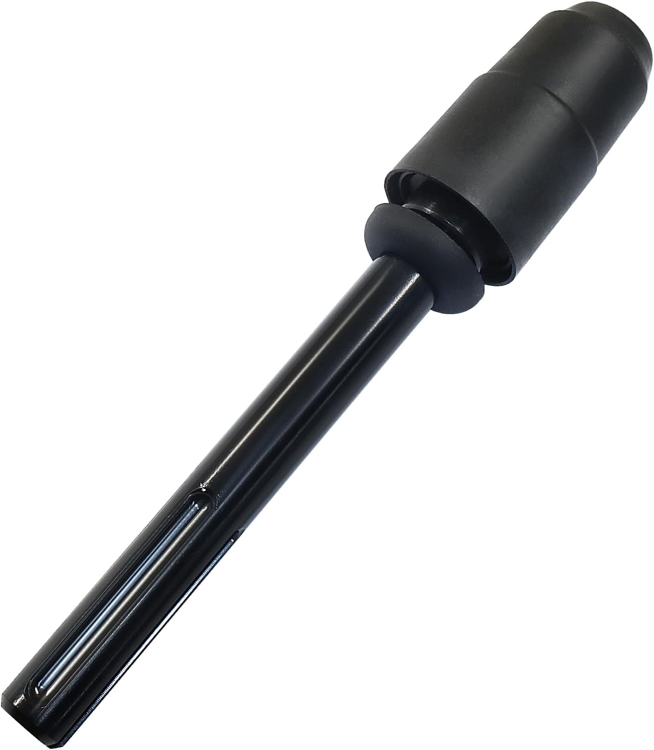 1 Pack SDS-Max to SDS-Plus Adapter, Rotary Hammer Connection Adapter Bits Hammer Drill Adaptor, Quick Change Shank Drill Converter Tool for Cordless Drills/Construction Professionals（Black）
