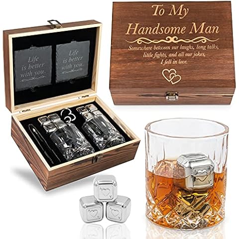 Juego de vasos de whisky de cristal GreenCor Cover