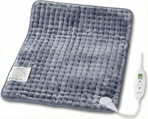 Image of Electric Heating Pad, 2025 Upgraded Dual Mode Controller (Manual and auto Off Mode),Multiple Safety protections, Comfortable Soft, Machine Washable