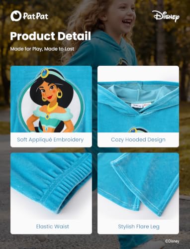 Image of Disney Marvel Outfits for Girls Long Sleeve Hoodie Pants Sets Fall Winter