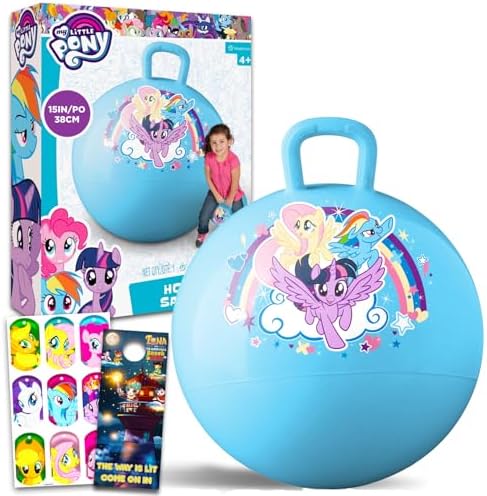 My Little Pony Hopper Ball Toy Set - Bundle with 15" My Little Po...