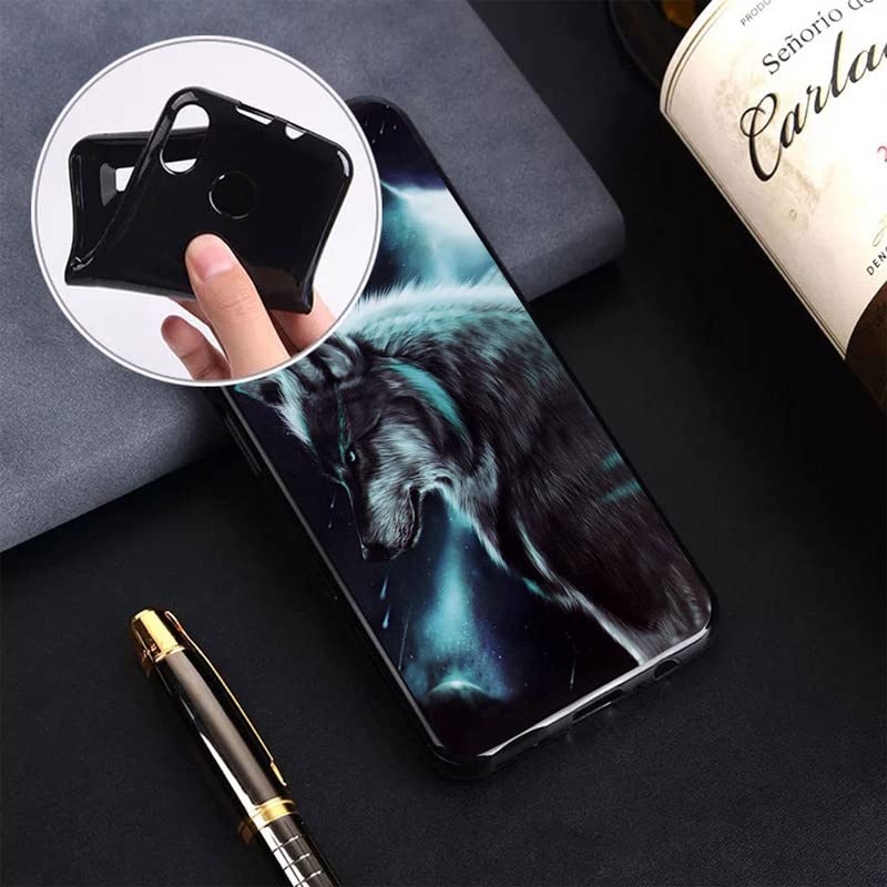 HGJTFANY Coque Pour Doogee V30 Pro (6.58") [2 X Protecteur D'écran En Verre Trempé], Noir Antichoc Housse Etui Anti-Rayures TPU Bumper Case Cover Pour Doogee V30 Pro - La Solitude