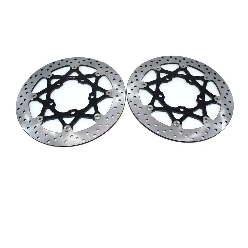 Pair Front Brake Rotors – Floating Wave Discs For Suzuki GSXR 600 750 2006-07 & GSXR1000 2005-08
