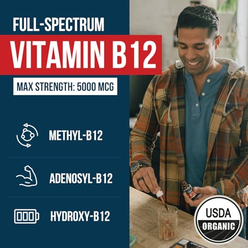  BioActive Vitamin B12 5000 mcg Organic Vegan Supplement
| BioActive Vitamin B12 Methyl B12 Adenosyl B12 Sublingual
| Bi