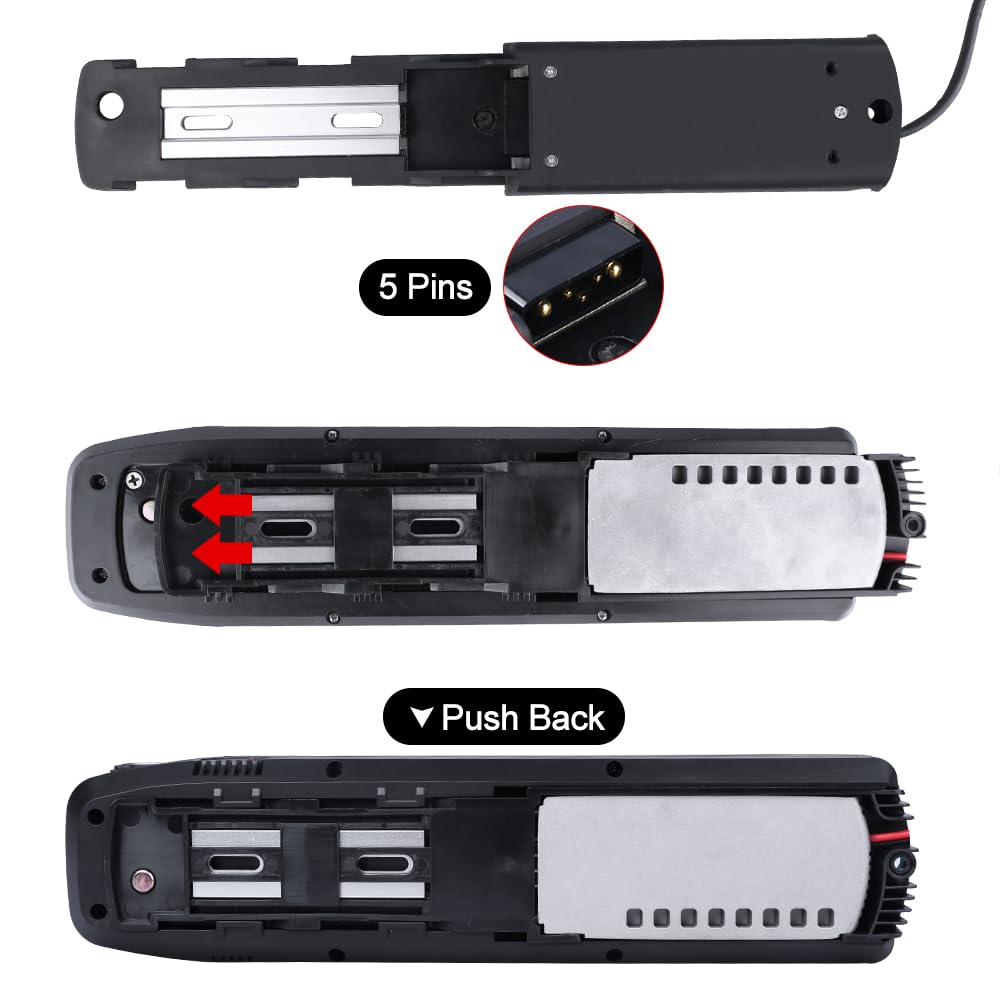 4-polige 5-polige E-Bike Akku Halterung Für DP-6/DP-6C - Mit XT60H & XT90 Anschluss