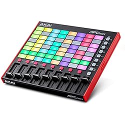 Akai Professional APC Mini MK2, Controlador MIDI USB para Lanzar Clips con Ableton Live, 64 Pads, Modalidad Nota y Batería, Mesa de Mezclas MIDI, Negro